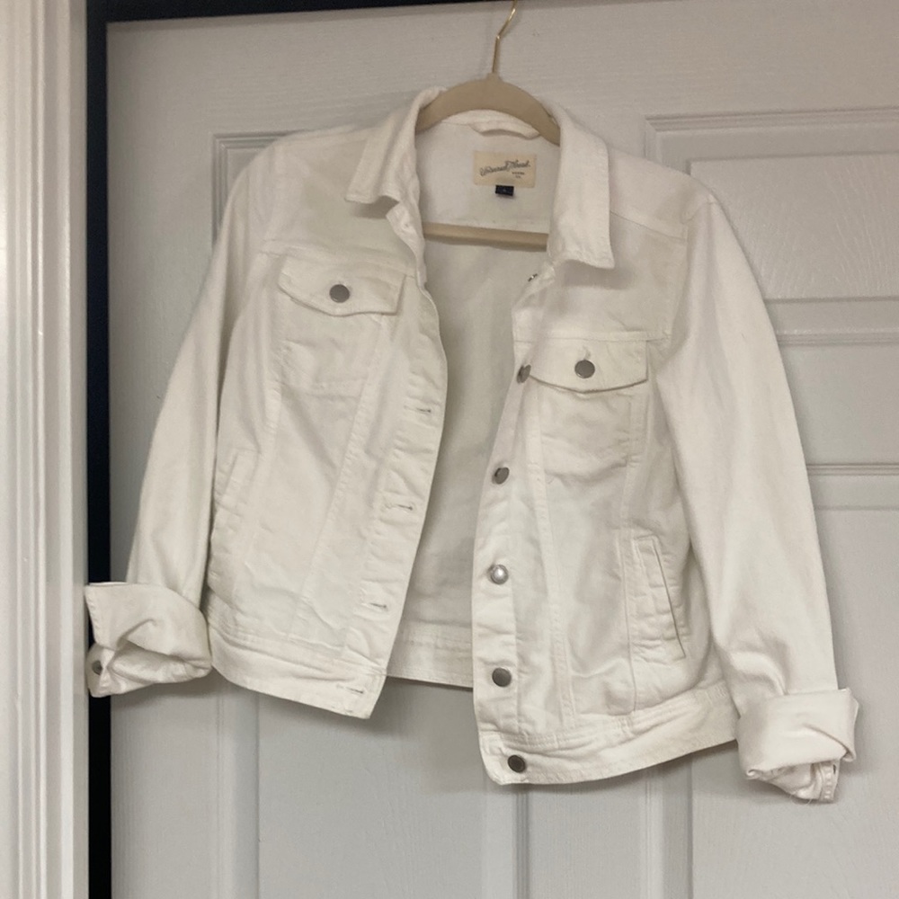 White Denim Jacket